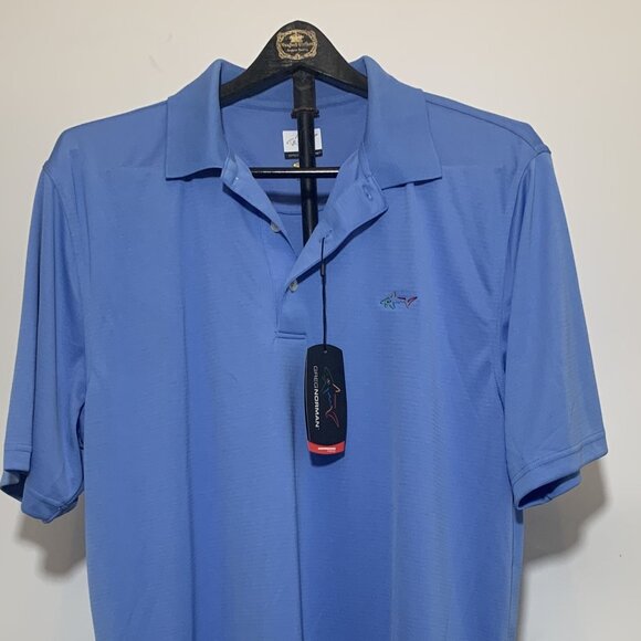 NWT! Greg Norman Play Dry Golf Shirt - Picture 1 of 2